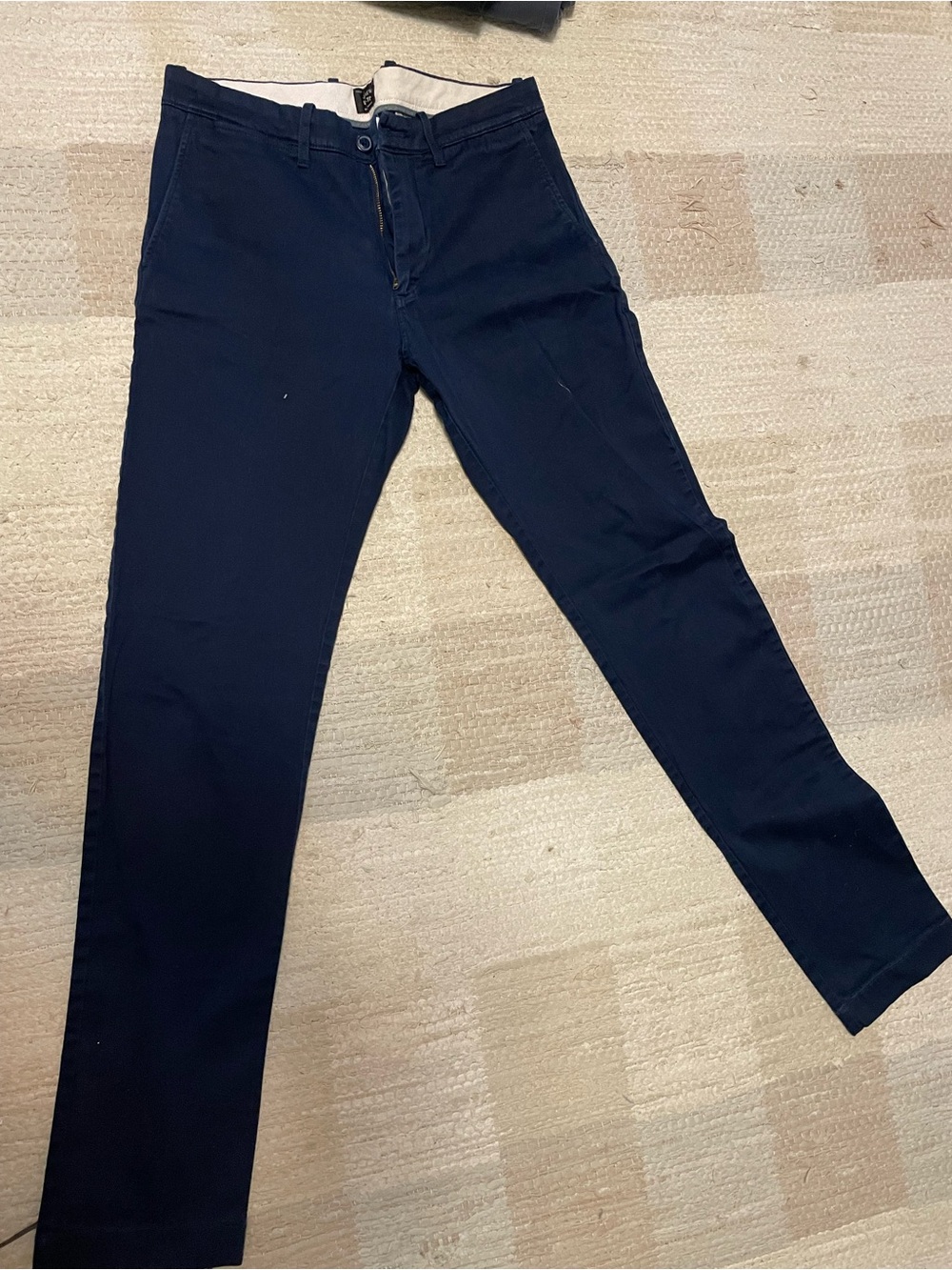 J. Crew Men’s 31Wx 34L Navy 484 Slim Fit Jeans Navy